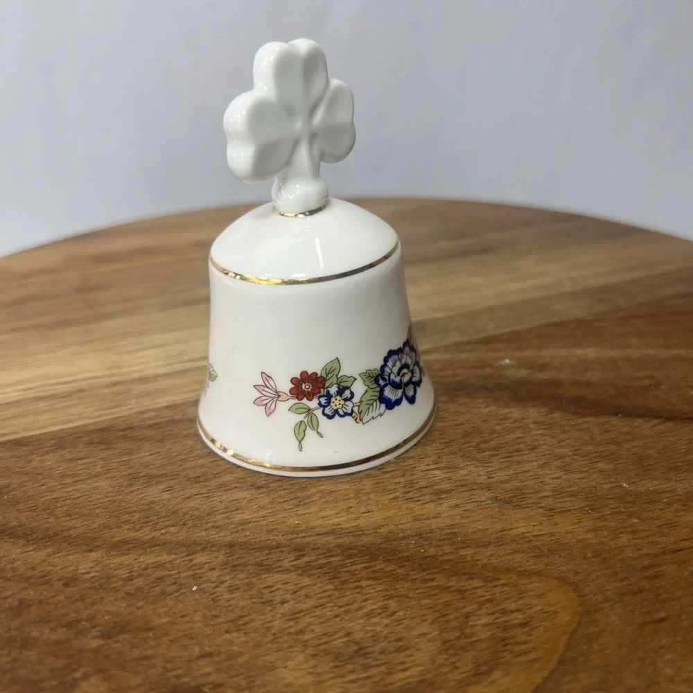 ROYAL TARA HARMONY - bell with shamrock topper and tinkler. Handmade In Ireland.